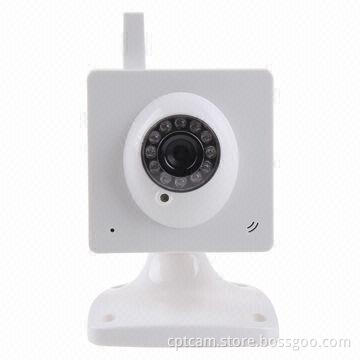 Network camera, H.264, 300K pixels, wireless, plug-and-play, IR night vision, supports 32GB TF card